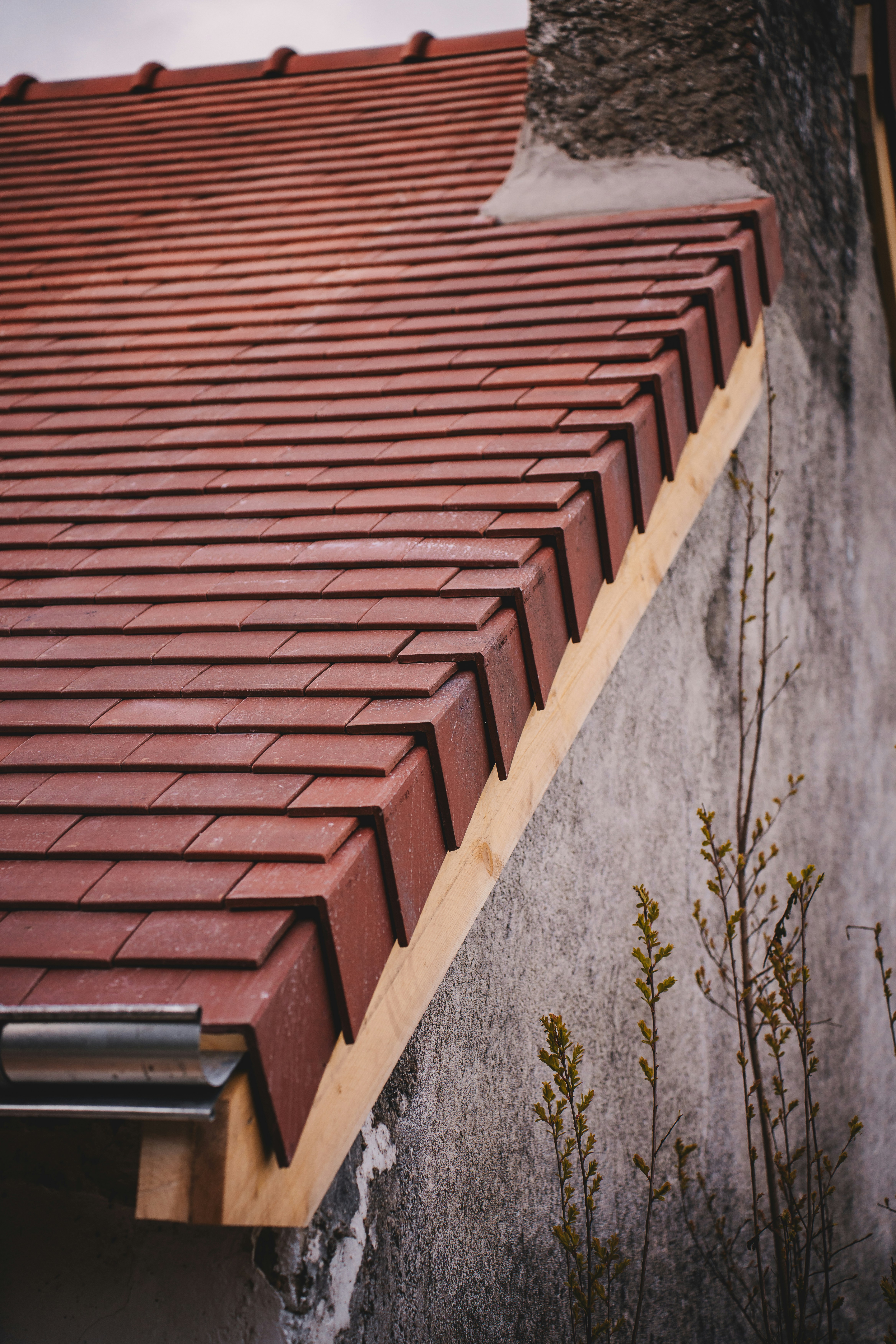 Rénovation toiture tuiles rouges